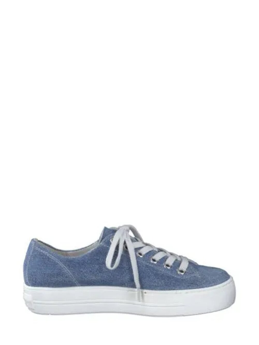 Paul Green Skyler Denim Platform Sneakers SZ 5.5 UK / 8 US New